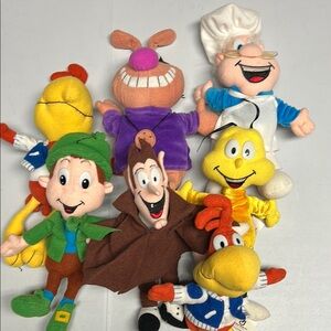General Mills cereal mascots bean bag plush set of 7